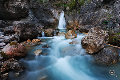 Wasserfall in der Galitzenklamm in Leisach, Osttirol, &Ouml;sterreich.
