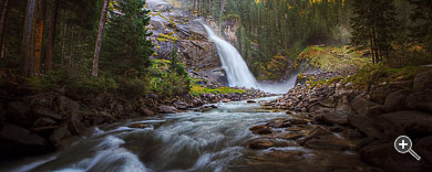 Krimmler Wasserf&auml;lle in Krimml, &Ouml;sterreich.