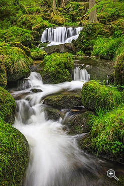 Lohnbach kurz vor dem Lohnbachfall in Sch&ouml;nbach, &Ouml;sterreich.