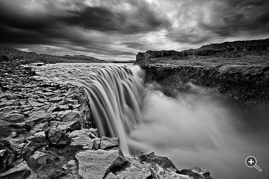 Wasserfall Dettifoss in Island.