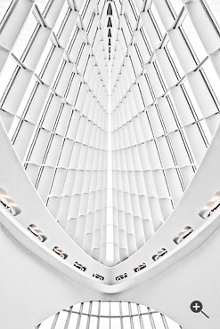 Milwaukee Art Museum von Architekt Santiago Calatrava, USA.