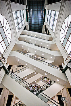 Einkaufszentrum und Shopping Center Macy's in Chicago, USA.