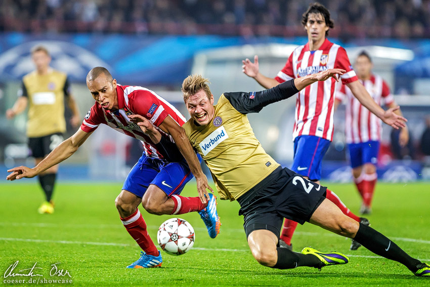 UEFA Champions League, FK Austria Wien - Atlético Madrid 0:3, 2013