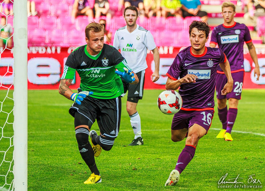 UEFA Champions League Qualifikation, SK Austria Wien - Hafnarfjörður 1:0, 2013