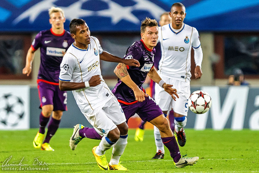 UEFA Champions League, FK Austria Wien - FC Porto 0:1, 2013