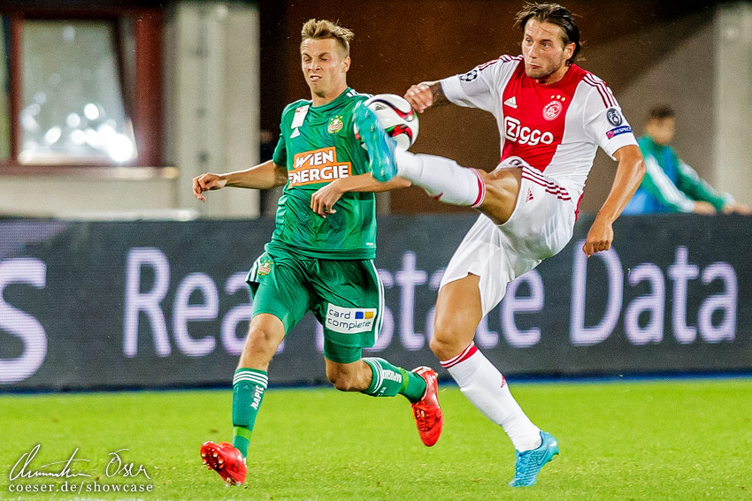 UEFA Champions League Qualification, SK Rapid Wien - Ajax Amsterdam 2:2, 2015