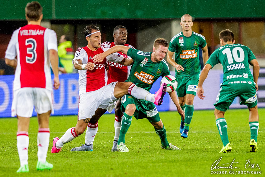 UEFA Champions League Qualification, SK Rapid Wien - Ajax Amsterdam 2:2, 2015
