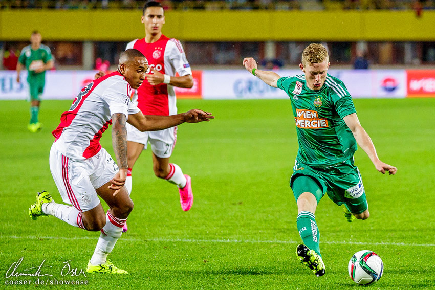 UEFA Champions League Qualification, SK Rapid Wien - Ajax Amsterdam 2:2, 2015