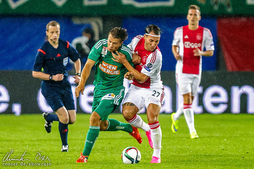 UEFA Champions League Qualification, SK Rapid Wien - Ajax Amsterdam 2:2, 2015
