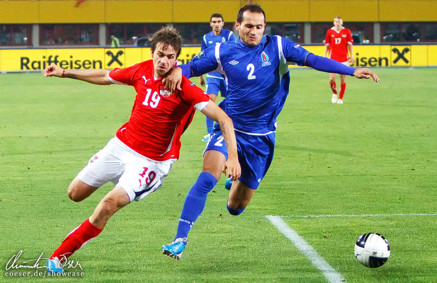 Euro 2012 Europameisterschafts-Qualifikationsspiel Österreich - Aserbaidschan 3:0, 2010