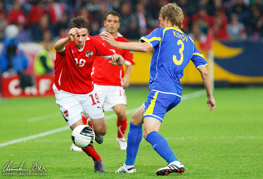 Euro 2012 Europameisterschafts-Qualifikationsspiel Österreich - Kasachstan 2:0, 2010