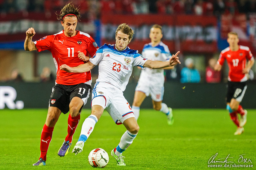 UEFA EM-Qualifikation 2016 · Österreich - Russland 1:0