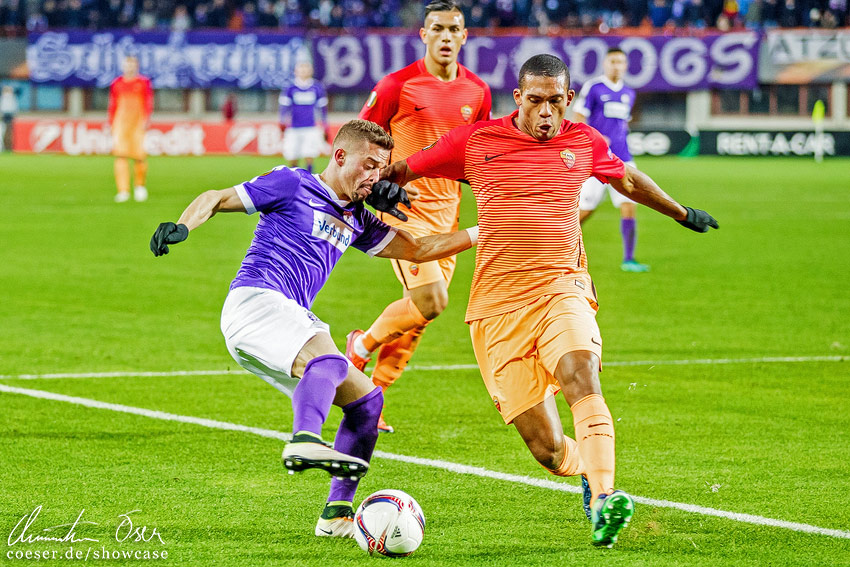 UEFA Europa League Gruppenphase, Austria Wien - AS Roma 2:4, 2016