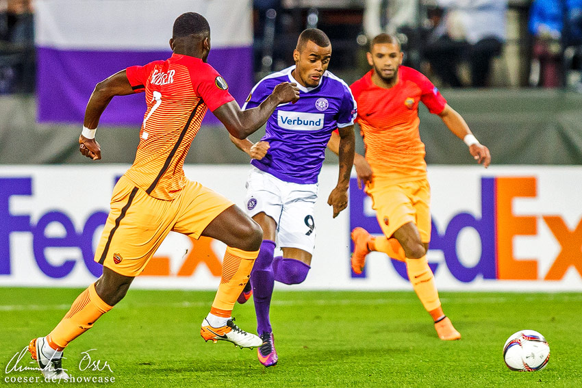 UEFA Europa League Gruppenphase, Austria Wien - AS Roma 2:4, 2016