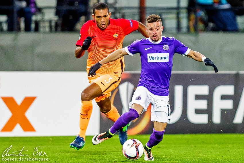 UEFA Europa League Gruppenphase, Austria Wien - AS Roma 2:4, 2016