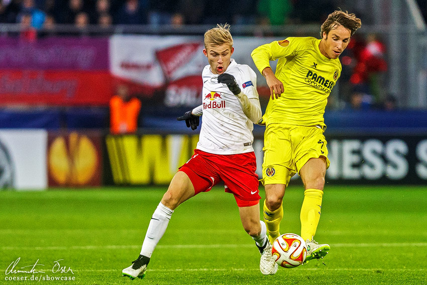 UEFA Europa League, Red Bull Salzburg - Villarreal CF 1:3, 2015