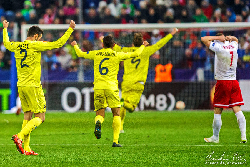 UEFA Europa League, Red Bull Salzburg - Villarreal CF 1:3, 2015
