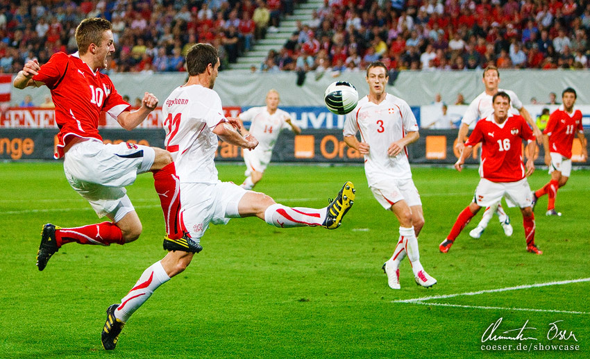 UEFA Friendly match, Austria - Switzerland 0:1, 2011