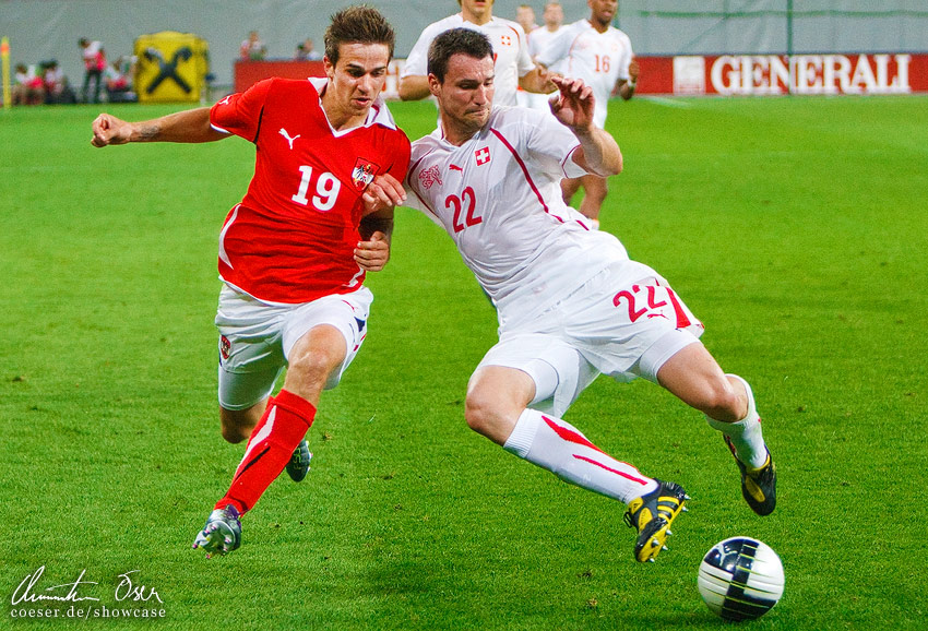 UEFA Freundschaftsspiel Österreich - Schweiz 0:1, 2010