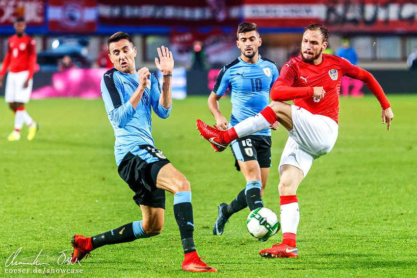 Freundschaftsspiel Österreich - Uruguay 2:1, 2017