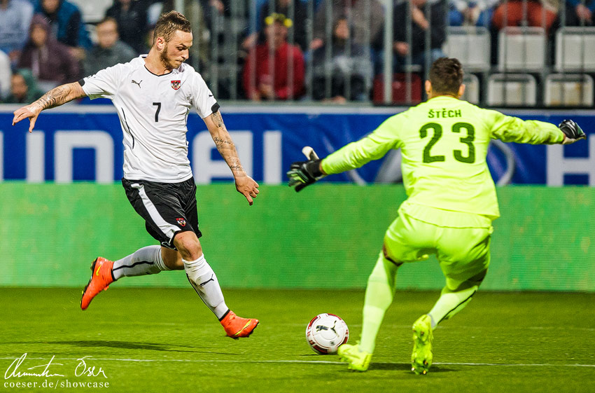 UEFA Freundschaftsspiel Tschechien - Österreich 1:2, 2014