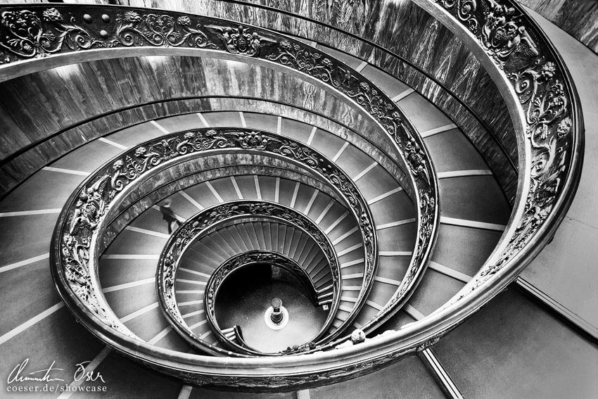 Spiral Staircase in Rome · Rome, Italy