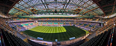 Panorama des Estádio José Alvalade XXI in Lissabon, Portugal