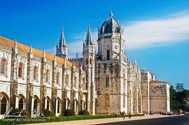 Mosteiro dos Jeronimos in Lissabon, Portugal.