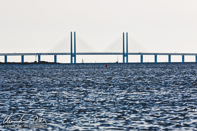 Die Öresundbrücke verbindet Malmö mit Kopenhagen.