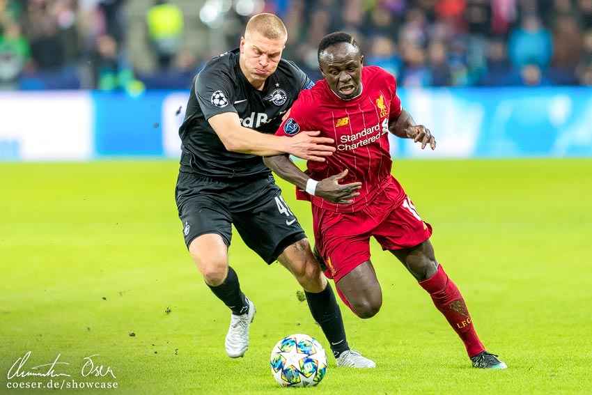 UEFA Champions League, FC Salzburg - Liverpool FC 0:2, 2019